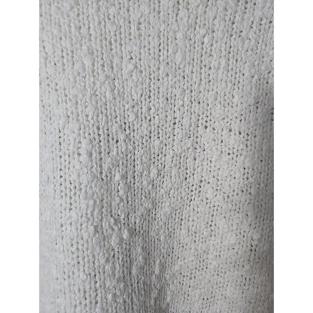 Vintage 80s Exclusive Imports Sz M Beaded Applique Sweater Cottagecore Grandma - Picture 7 of 11